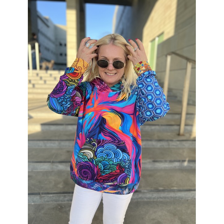 Bluza oversize S/M unikat (2)