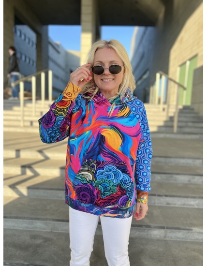 Bluza oversize S/M unikat (2)