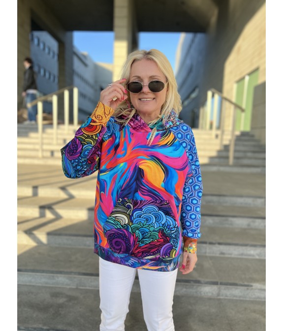 Bluza oversize S/M unikat (2)