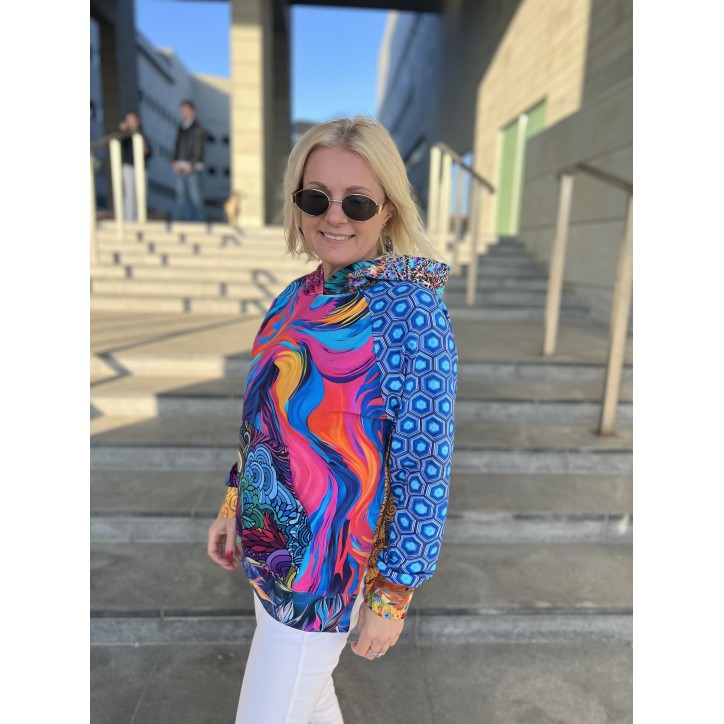 Bluza oversize S/M unikat (2)