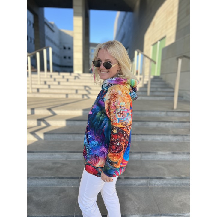 Bluza oversize S/M unikat (3) Bluza oversize S/M unikat (3)