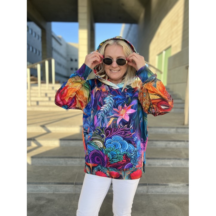 Bluza oversize S/M unikat (3) Bluza oversize S/M unikat (3)