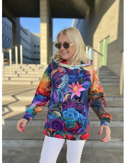 Bluza oversize S/M unikat (3)