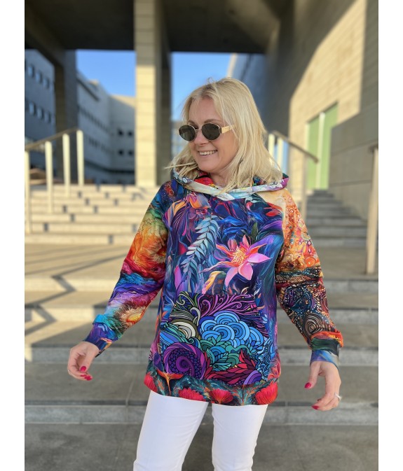 Bluza oversize S/M unikat (3)