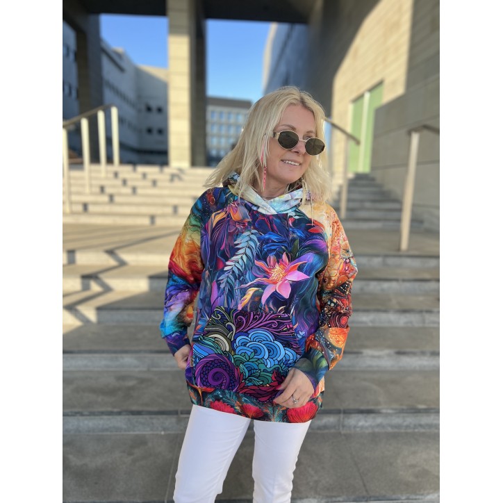 Bluza oversize S/M unikat (3) Bluza oversize S/M unikat (3)