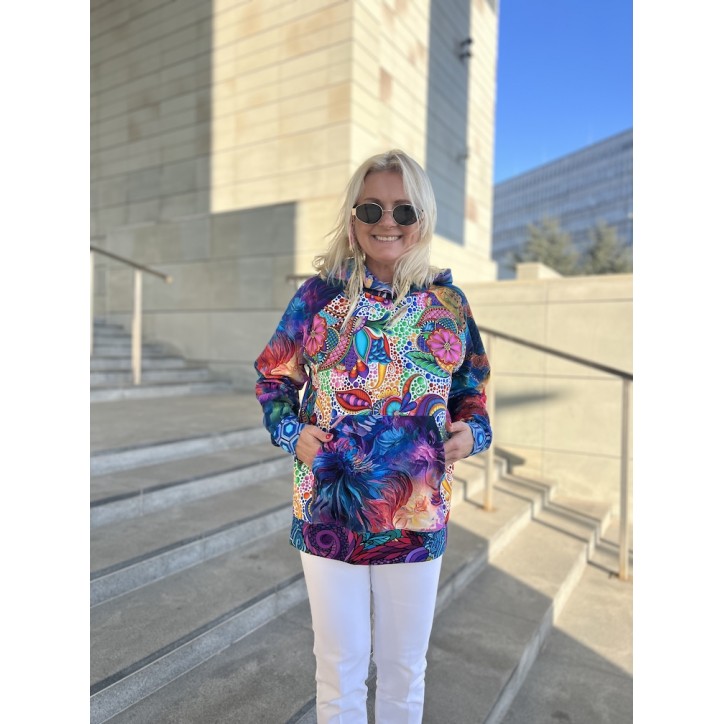 Bluza oversize S/M unikat (5)