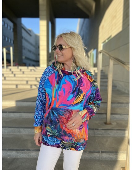 Bluza oversize S/M unikat (6)