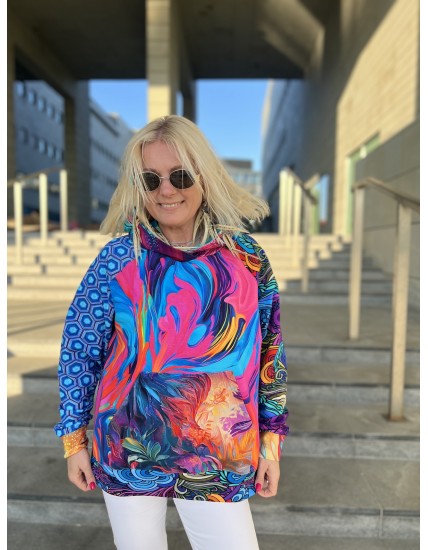 Bluza oversize S/M unikat (6)