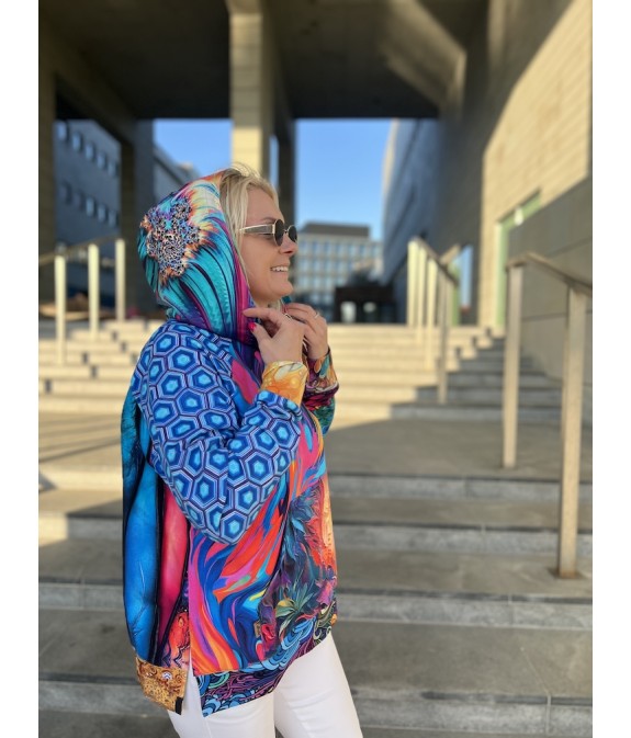 Bluza oversize S/M unikat (6)