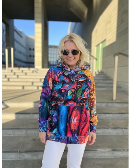 Bluza oversize S/M unikat (7)