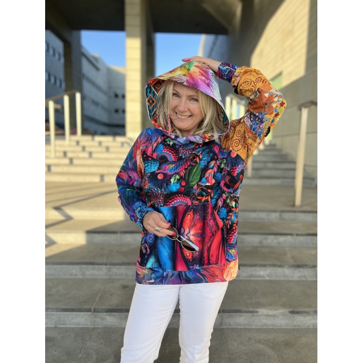 Bluza oversize S/M unikat (7)