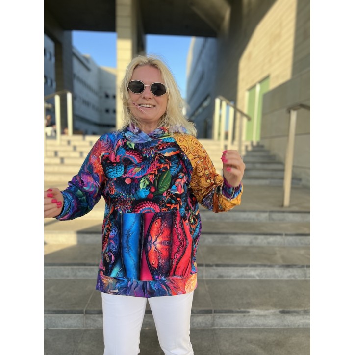 Bluza oversize S/M unikat (7)