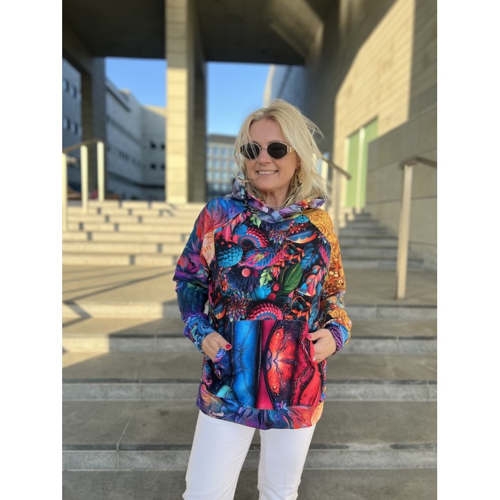 Bluza oversize S/M unikat (7)