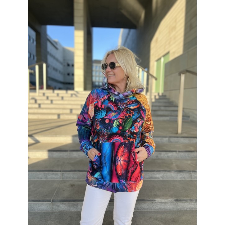 Bluza oversize S/M unikat (7)