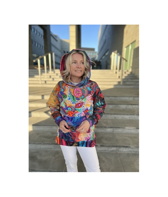 Bluza oversize S/M unikat (8)