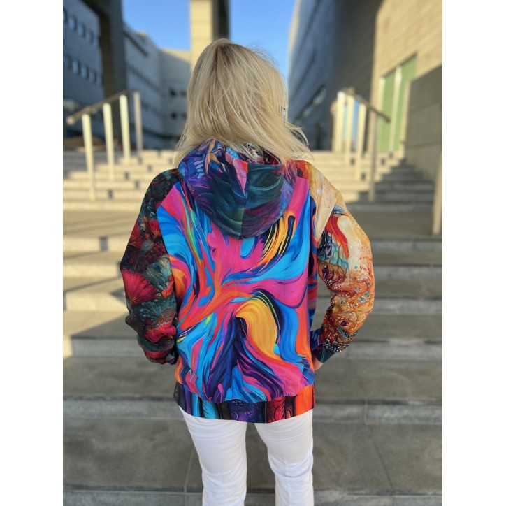 Bluza oversize S/M unikat (8)