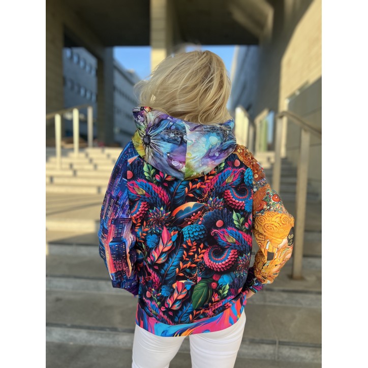 Bluza oversize S/M unikat (10)