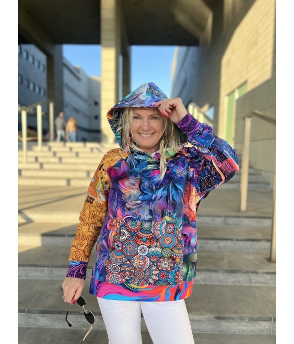 Bluza oversize S/M unikat (10)