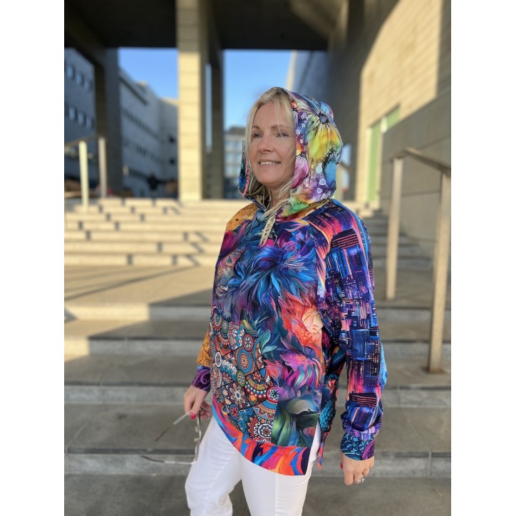 Bluza oversize S/M unikat (10)