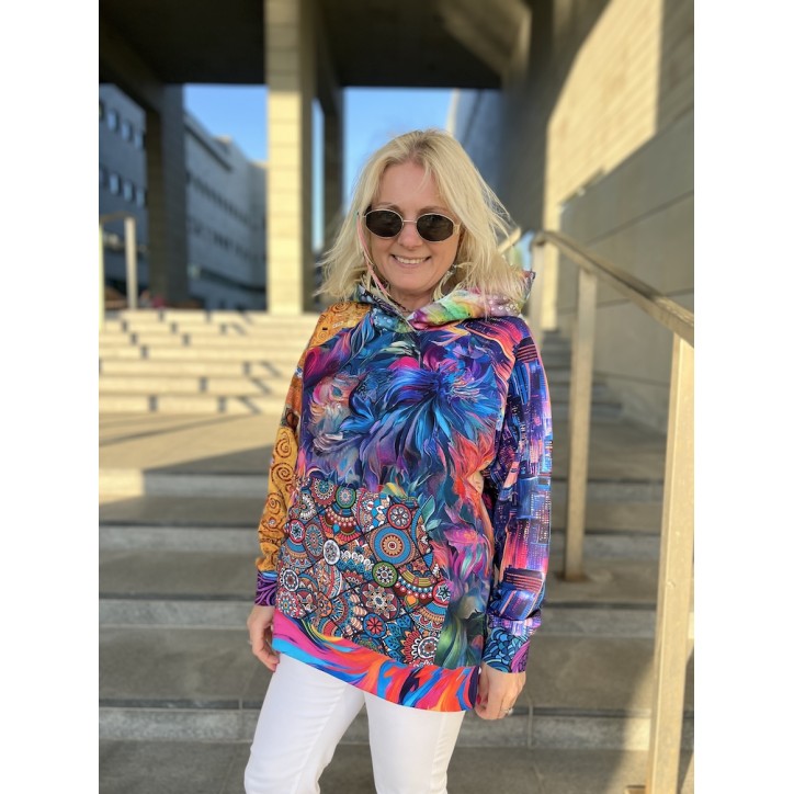 Bluza oversize S/M unikat (10)