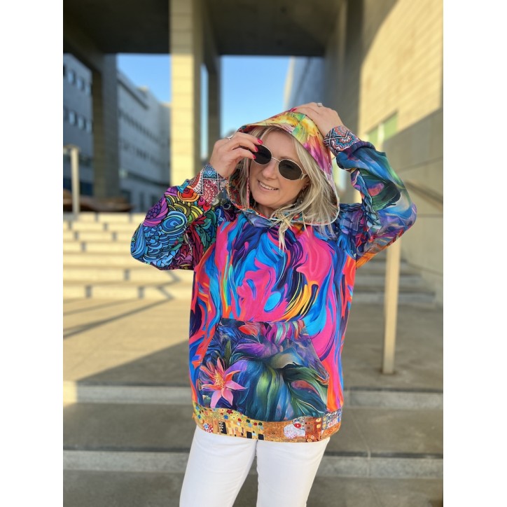 Bluza oversize S/M unikat (11)