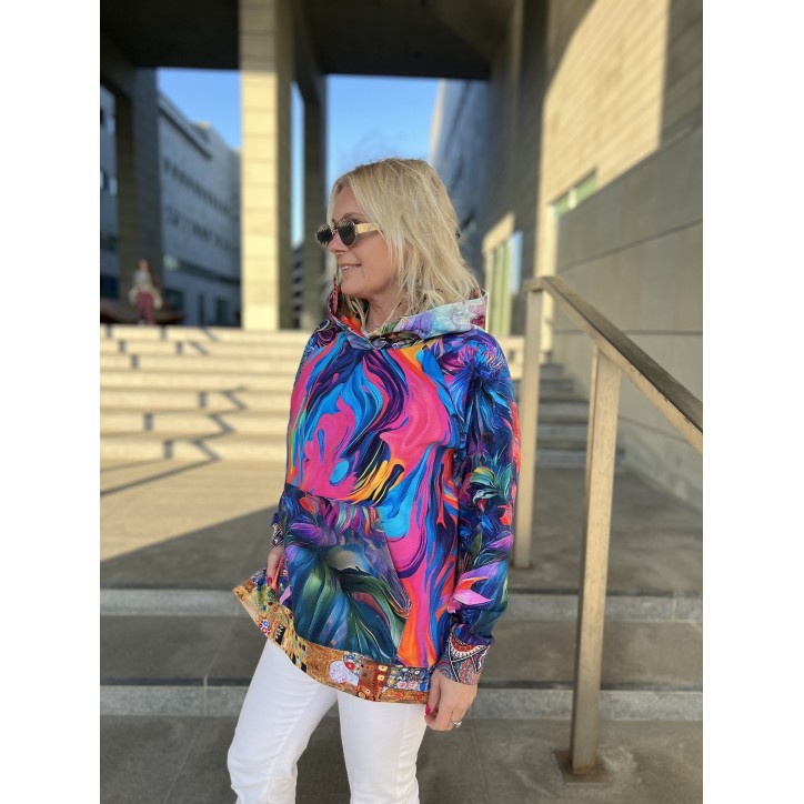 Bluza oversize S/M unikat (11)