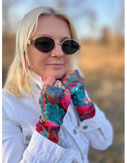 Mitenki rękawiczki Rozkwitaj