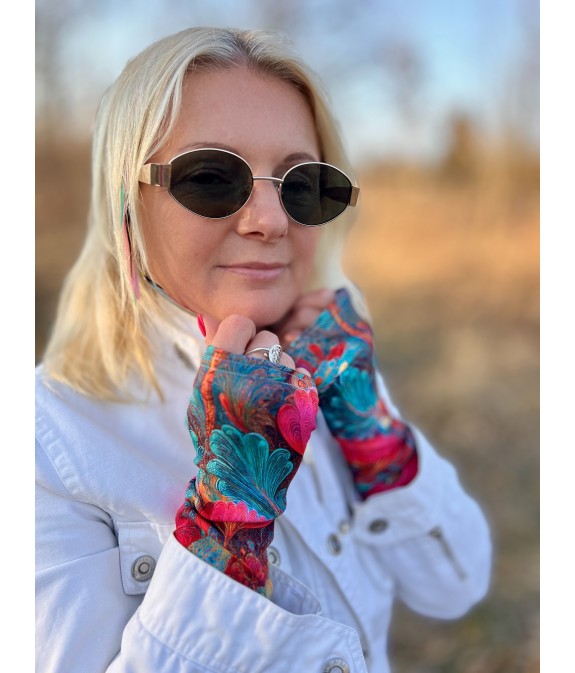 Mitenki rękawiczki Rozkwitaj