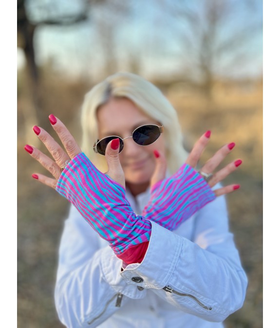 Mitenki rękawiczki Turkusowa Moc