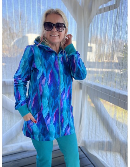 Bluza na zamek Otwieram Się Spokój