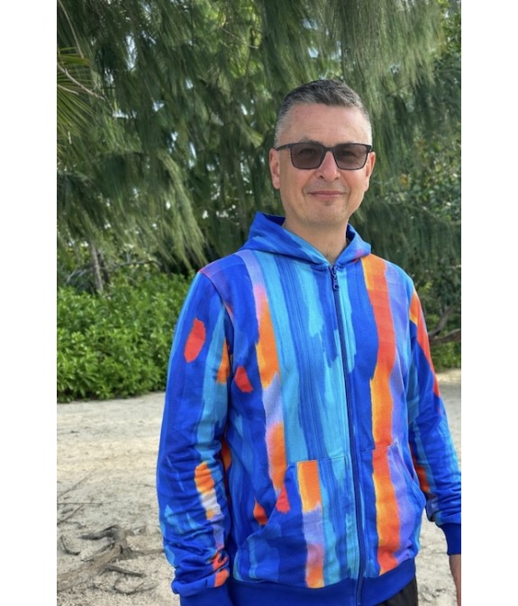 Bluza na zamek męska ściągacz Na Luzie