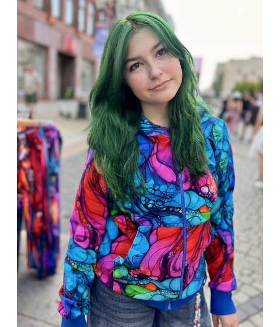 Bluza zamek Inspiracja Chaber