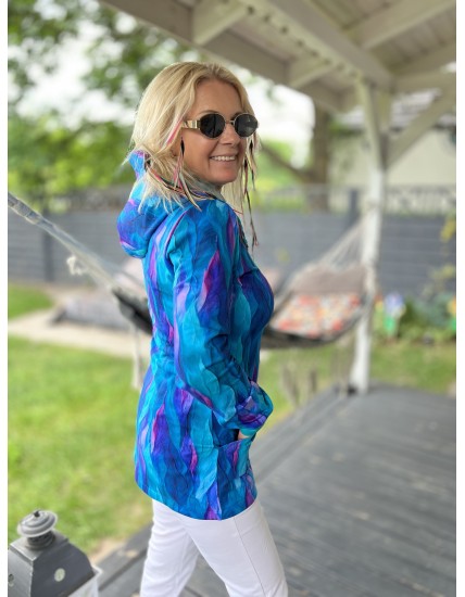 Bluza na zamek Otwieram Się Spokój