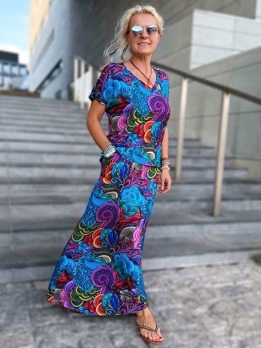 Spódnica Maxi wiskoza Radość