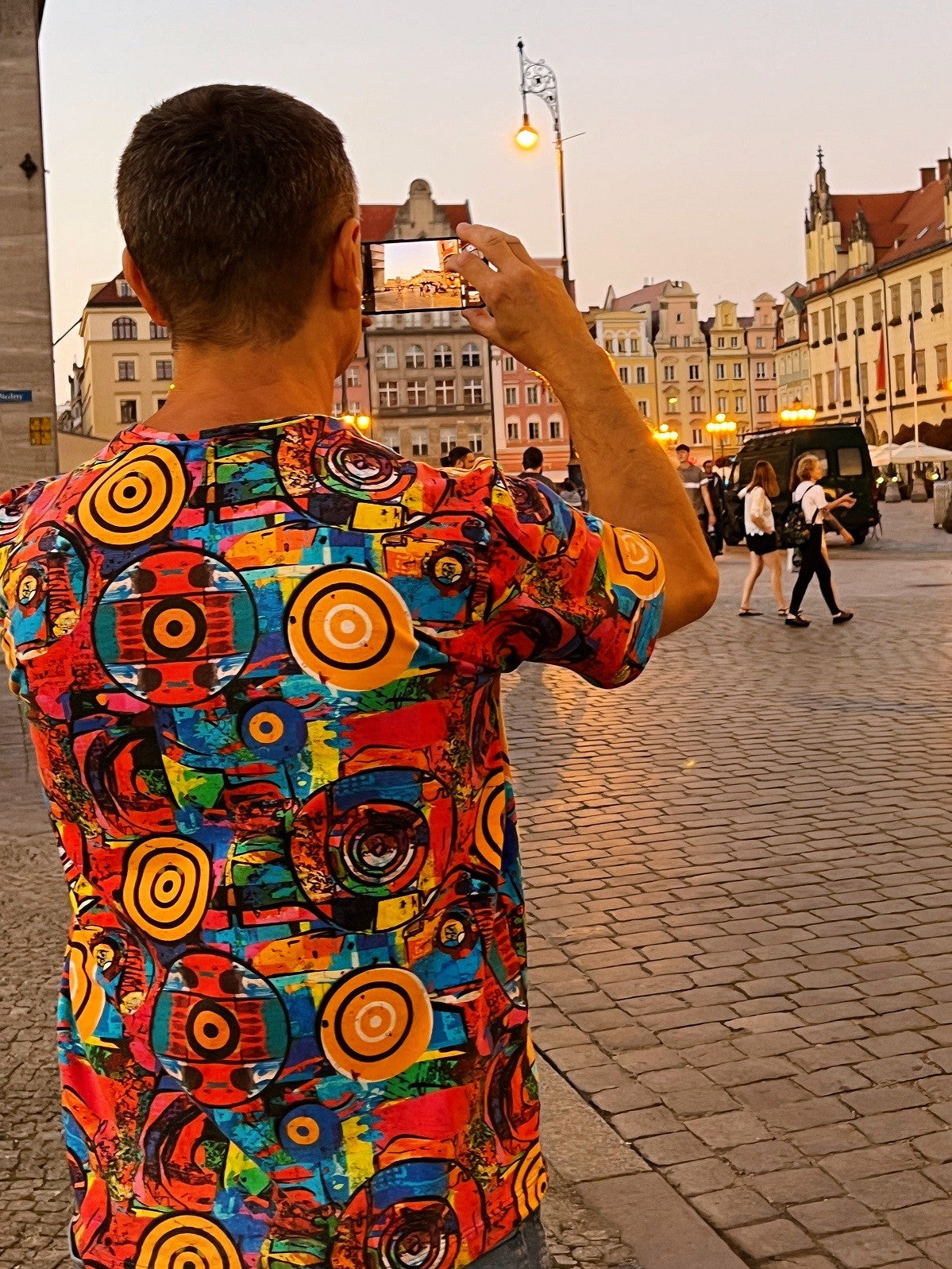 Koszulka T-shirt męski  Ciekawość