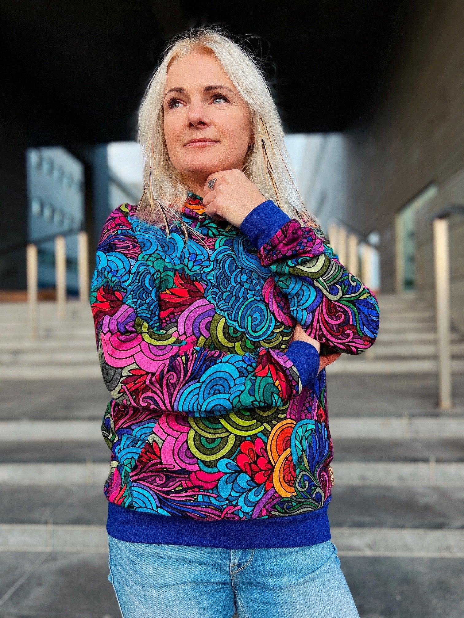 Bluza z Kapturem Radość Chaber