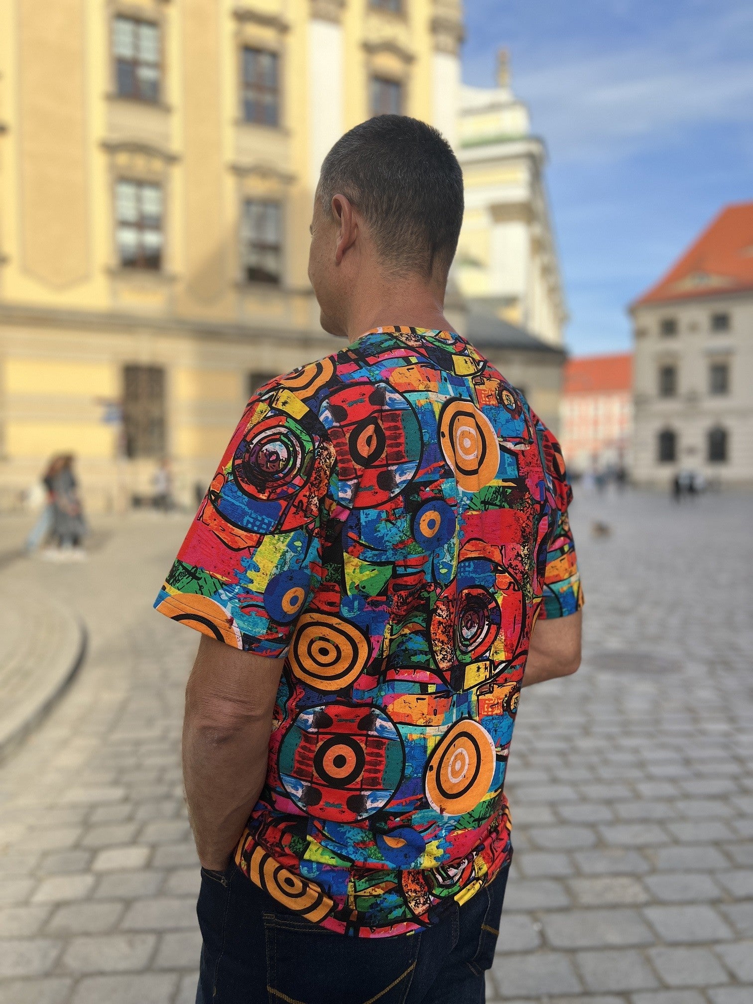 Koszulka T-shirt męski  Ciekawość