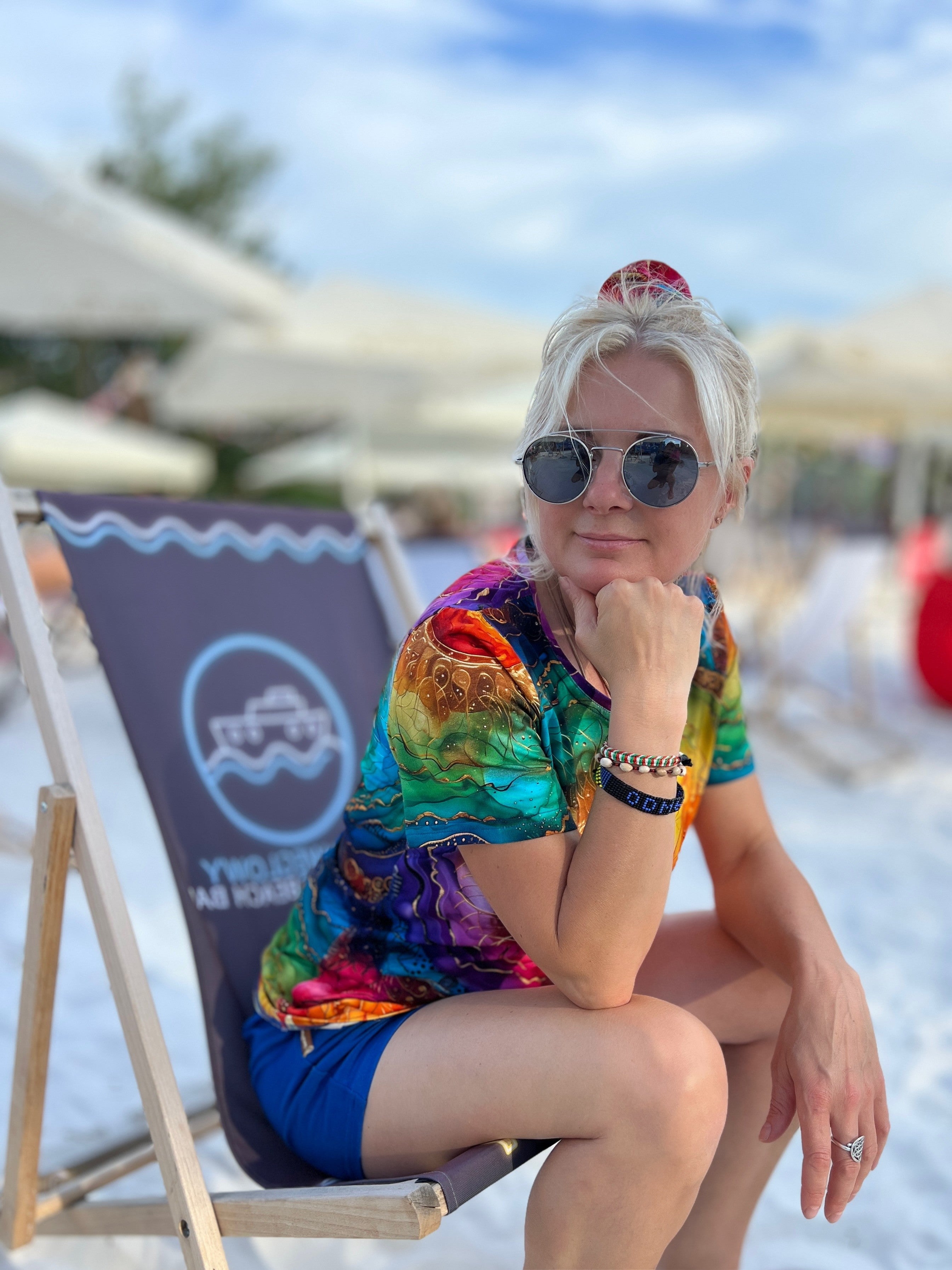 Koszulka t-shirt damski Wewnętrzne Słońce