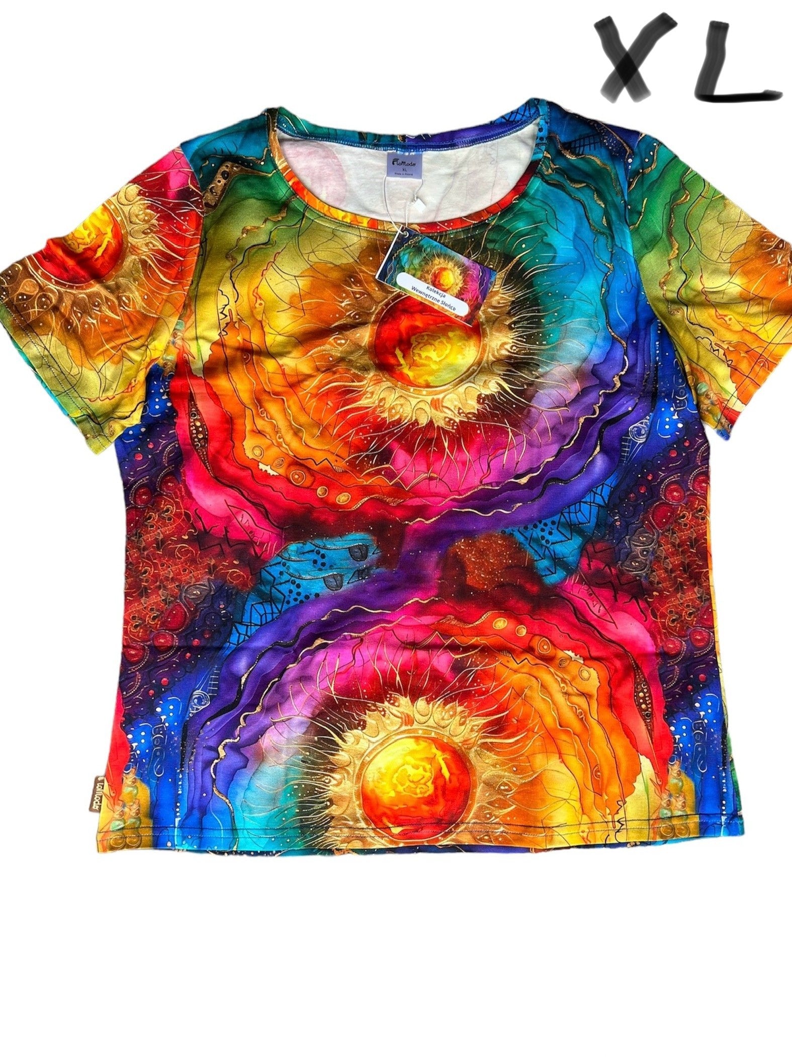 Koszulka t-shirt damski Wewnętrzne Słońce