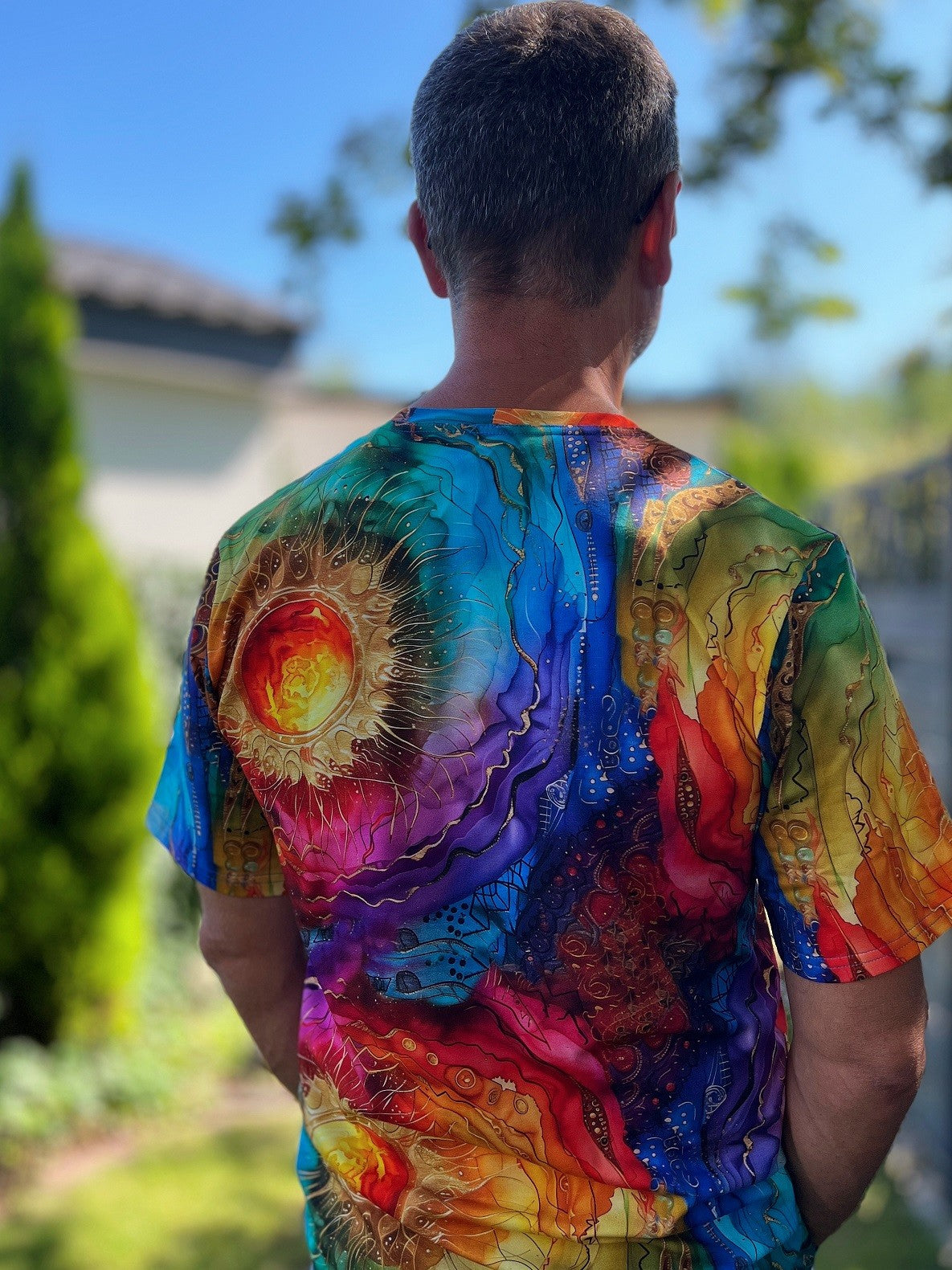 Koszulka t-shirt męski Wewnętrzne Słońce