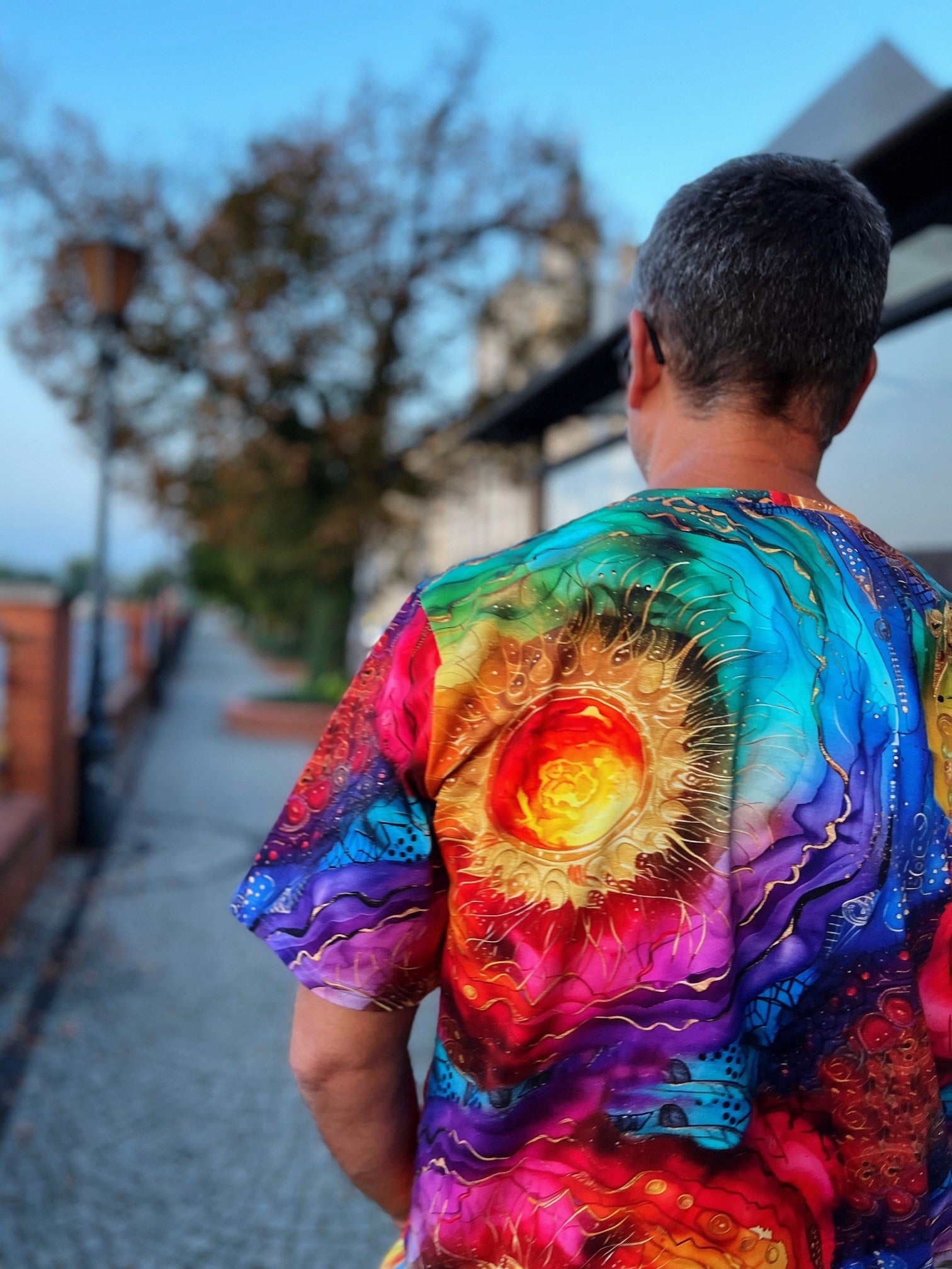 Koszulka t-shirt męski Wewnętrzne Słońce