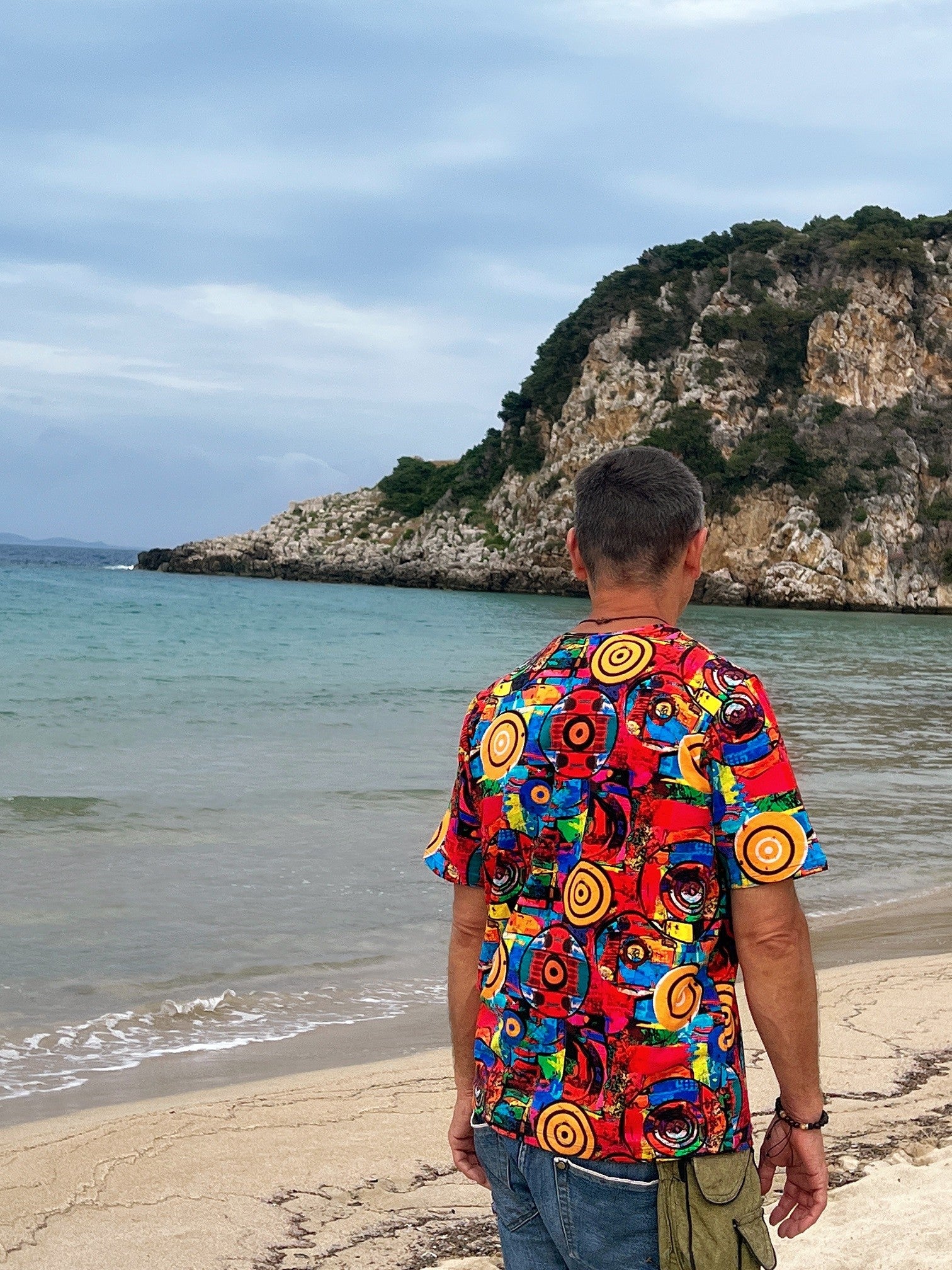Koszulka T-shirt męski  Ciekawość