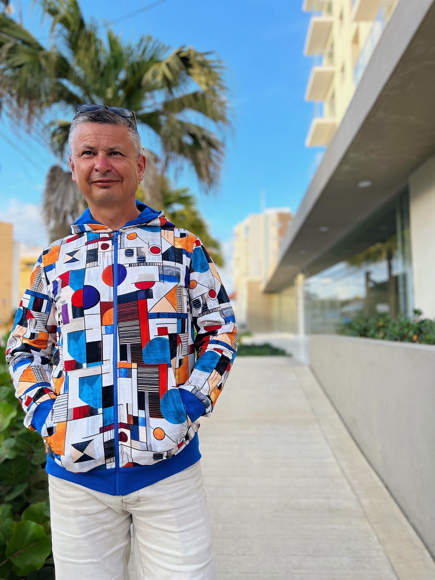 Bluza na zamek męska ściągacz Przygoda