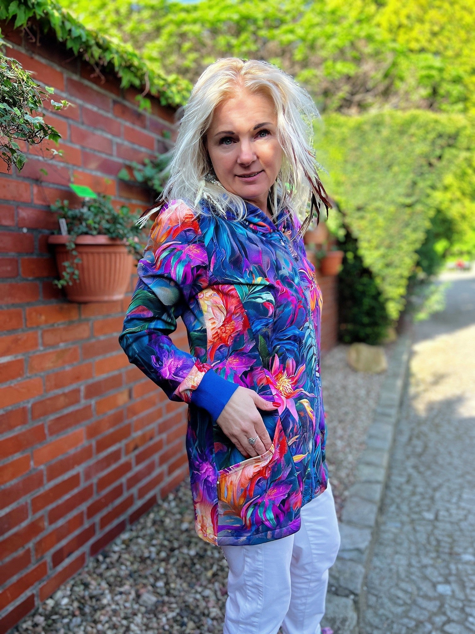 Bluza na zamek Otwieram Się Zachwyt Chaber