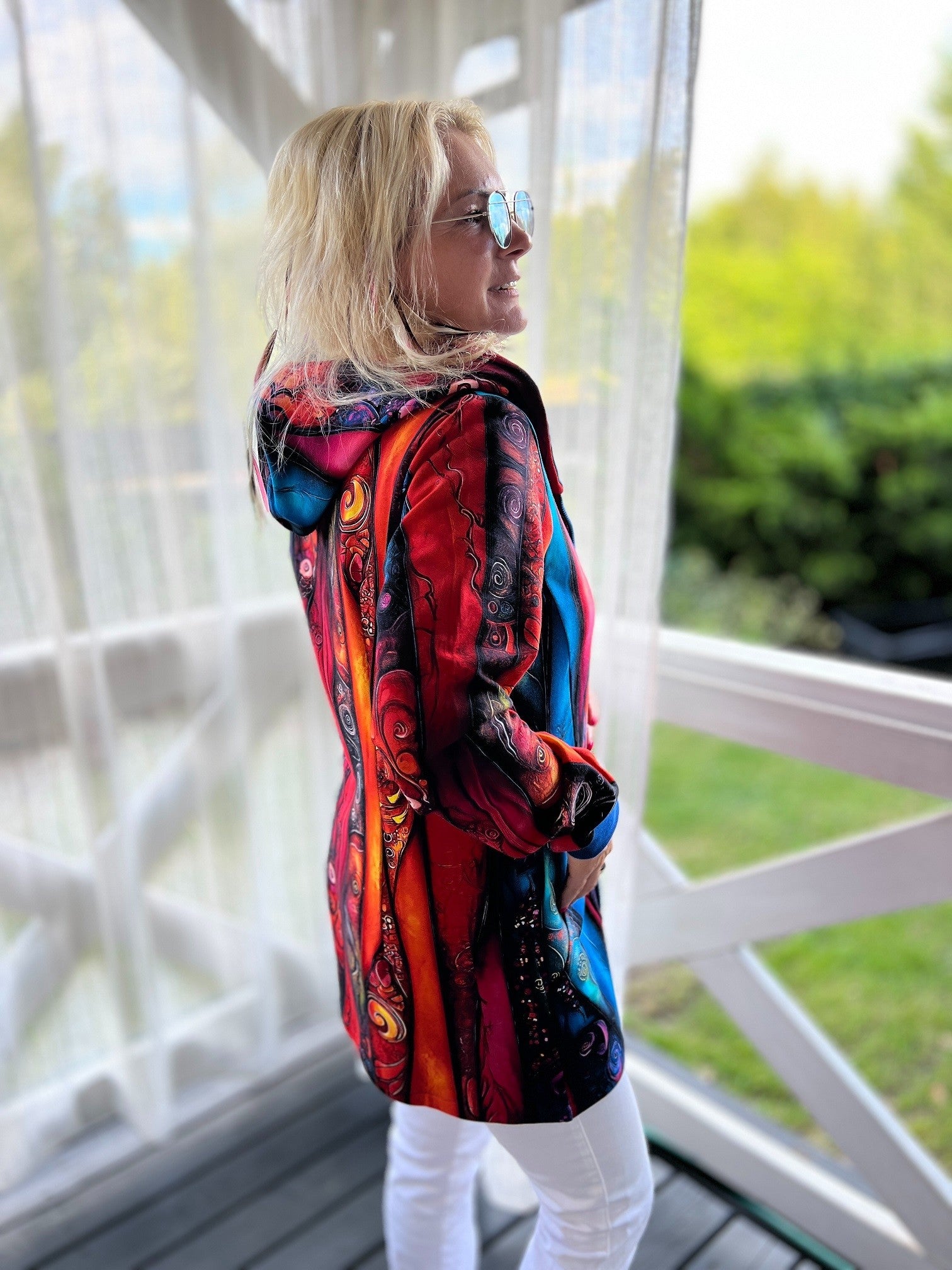 Bluza na zamek Otwieram Się Kreacja