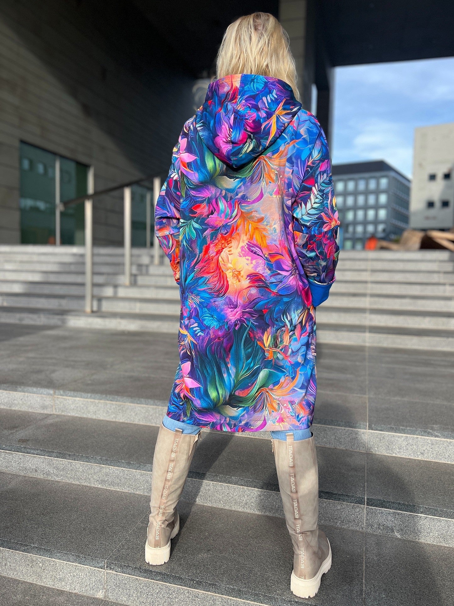 Bluza na zamek Płaszczyk Zachwyt Chaber