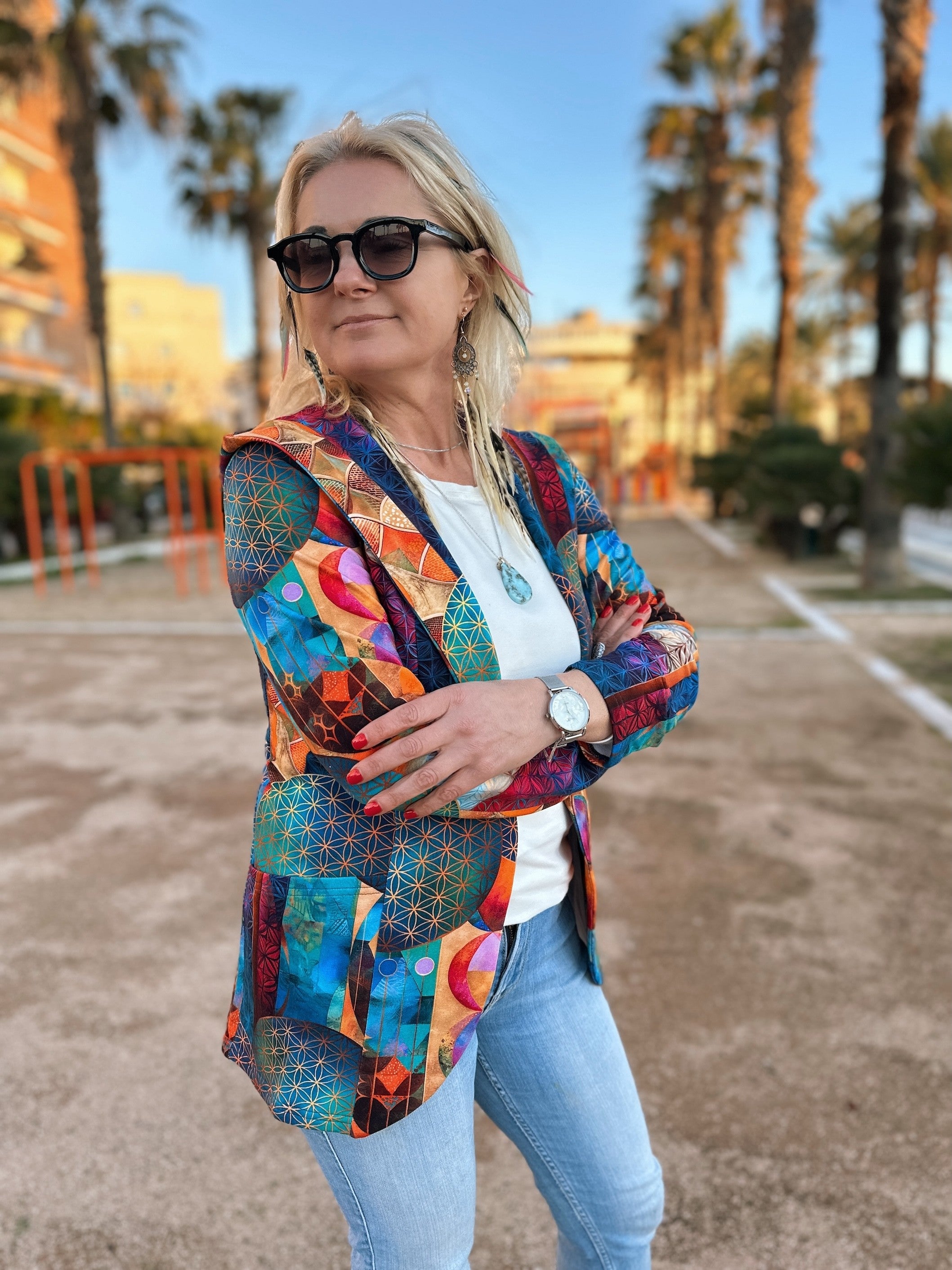 Marynarka Kwiat Życia