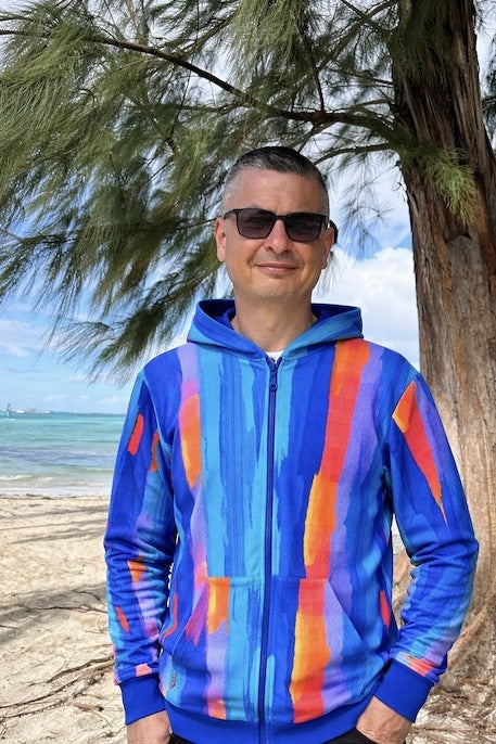 Bluza na zamek męska ściągacz Na Luzie