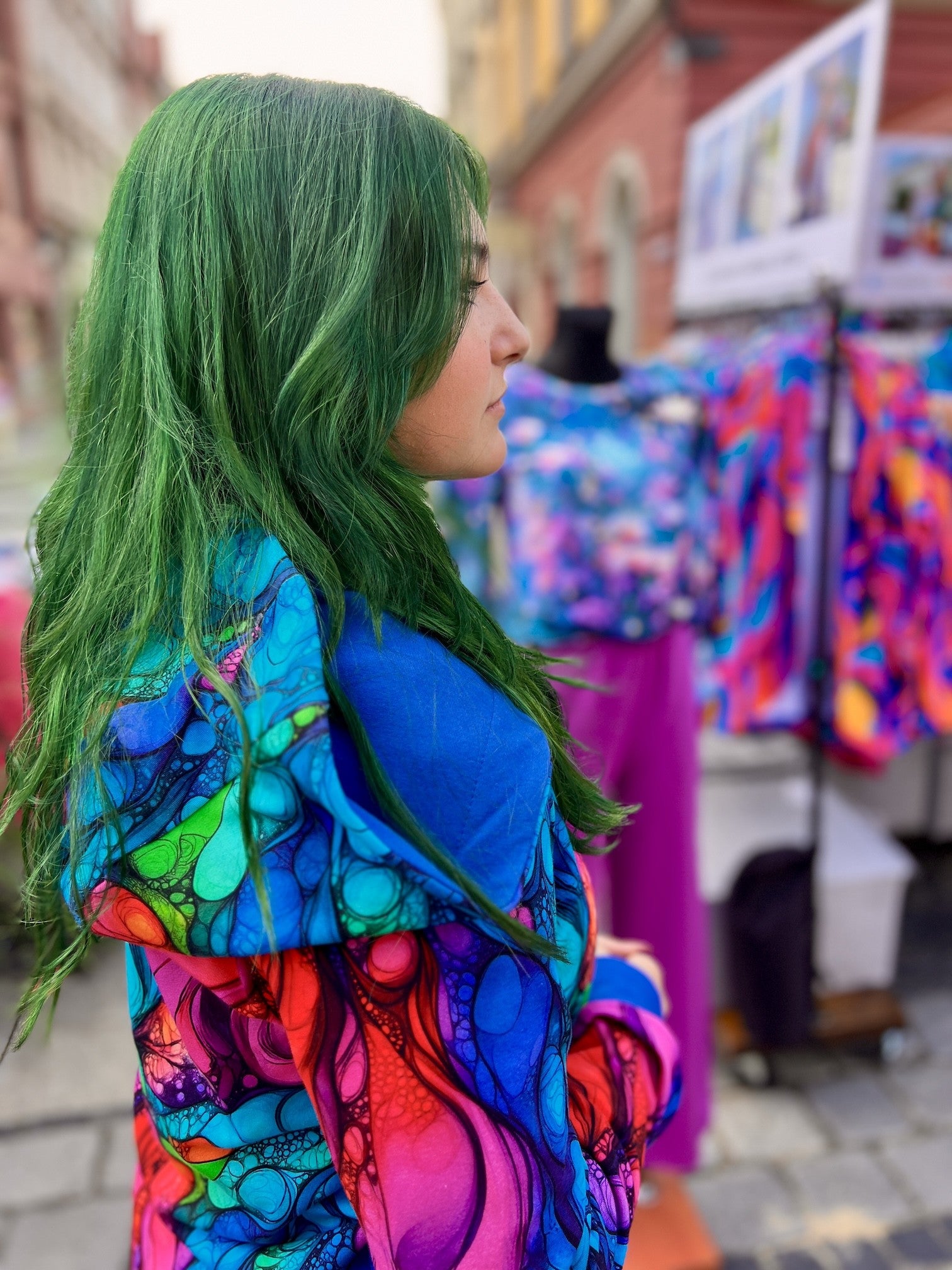 Bluza na zamek Inspiracja Chaber