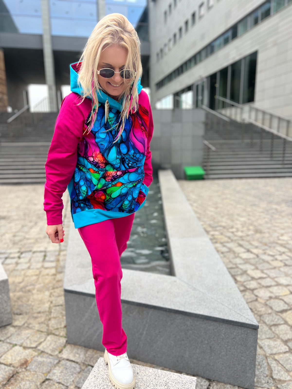 Bluza Ciepła z Kapturem Inspiracja